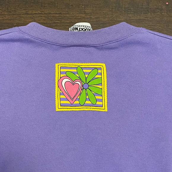 Vintage 1990s Zoodles Womens Cartoon Character Crewneck Womens Large - Picture 4 of 9